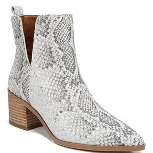 Snakeskin Ankle Boots
